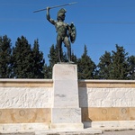 Photo of Leonidas Monument at Thermopylae - Middle Range